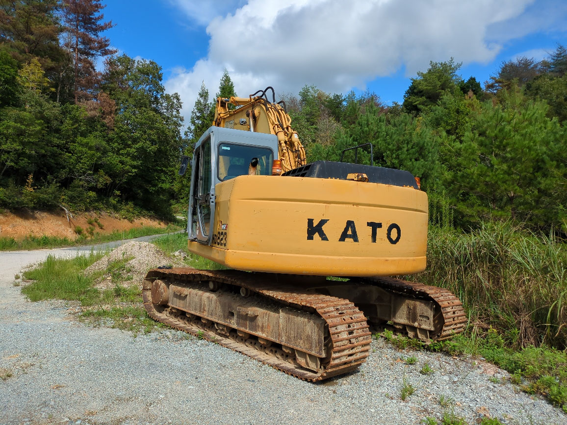 KATO 油圧ショベル HD823MRVの買取写真3