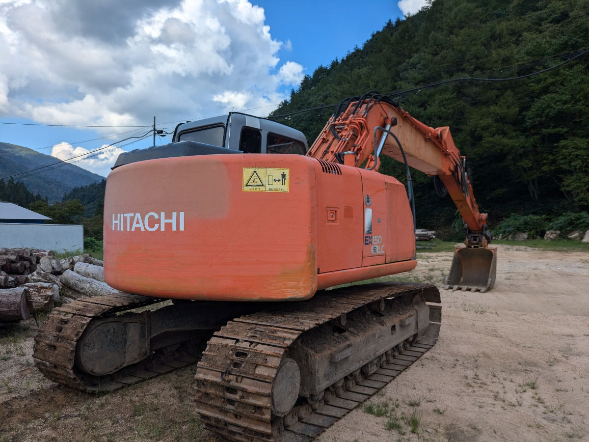 日立 油圧ショベル EX150LC-5の買取写真3