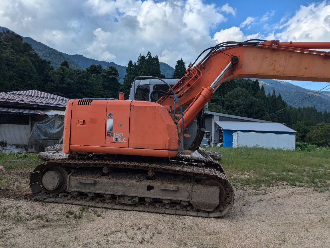 日立 油圧ショベル EX150LC-5の買取写真4
