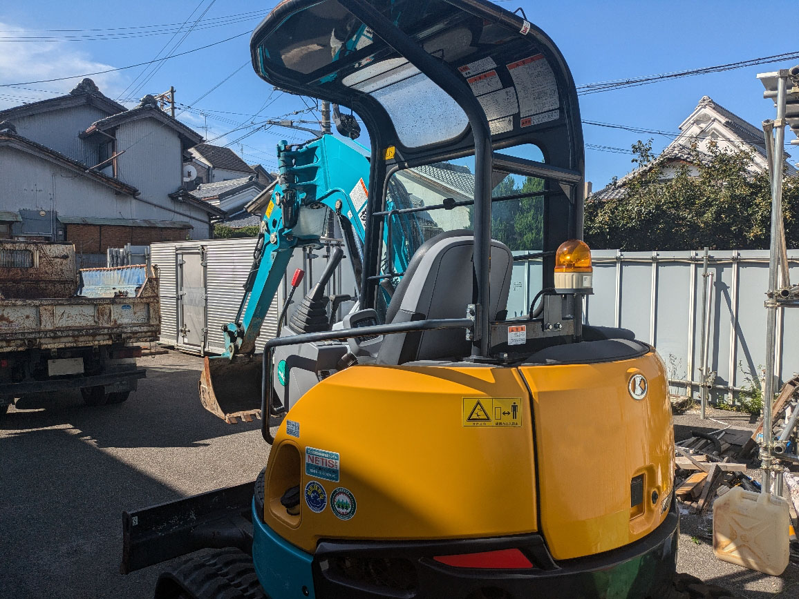 クボタ 油圧ショベル RX-306Eの買取写真4