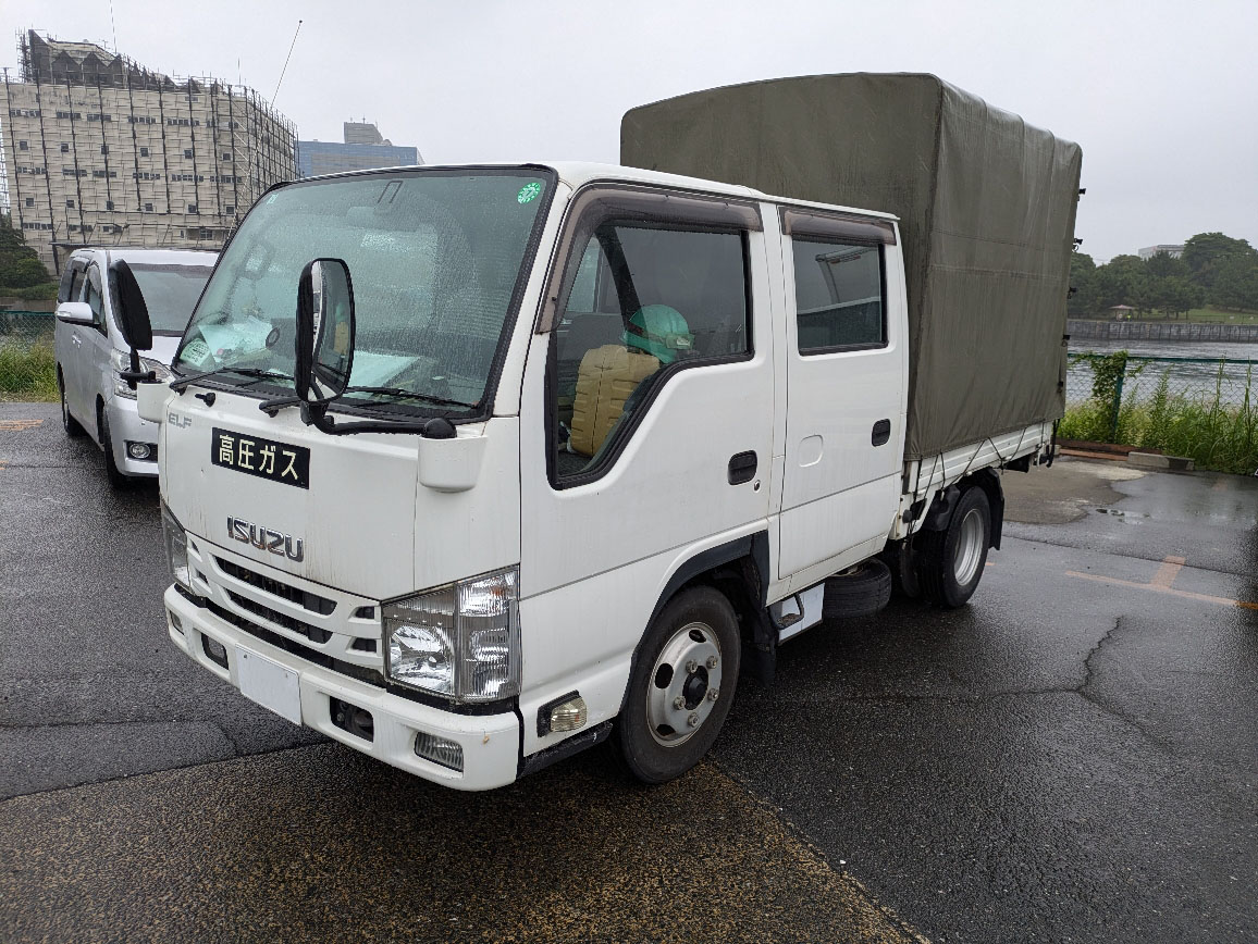 いすゞ エルフ 平成30年式 TRG-NJR85Aの買取写真