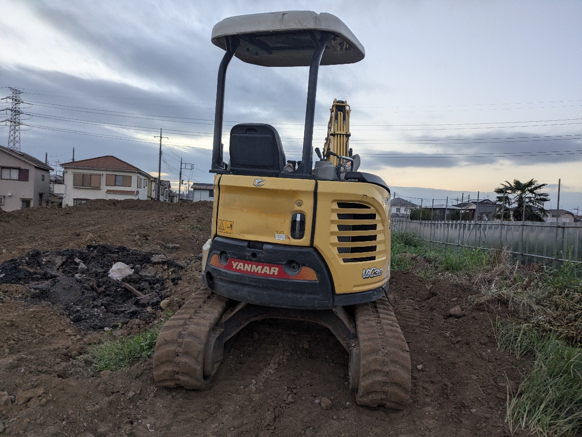 ヤンマー 油圧ショベル VIO30-6の買取写真4