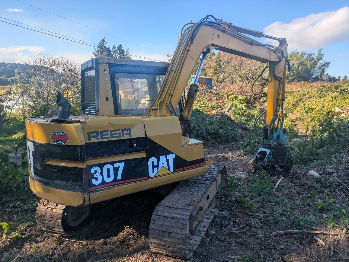 CAT 油圧ショベル 307の買取写真3