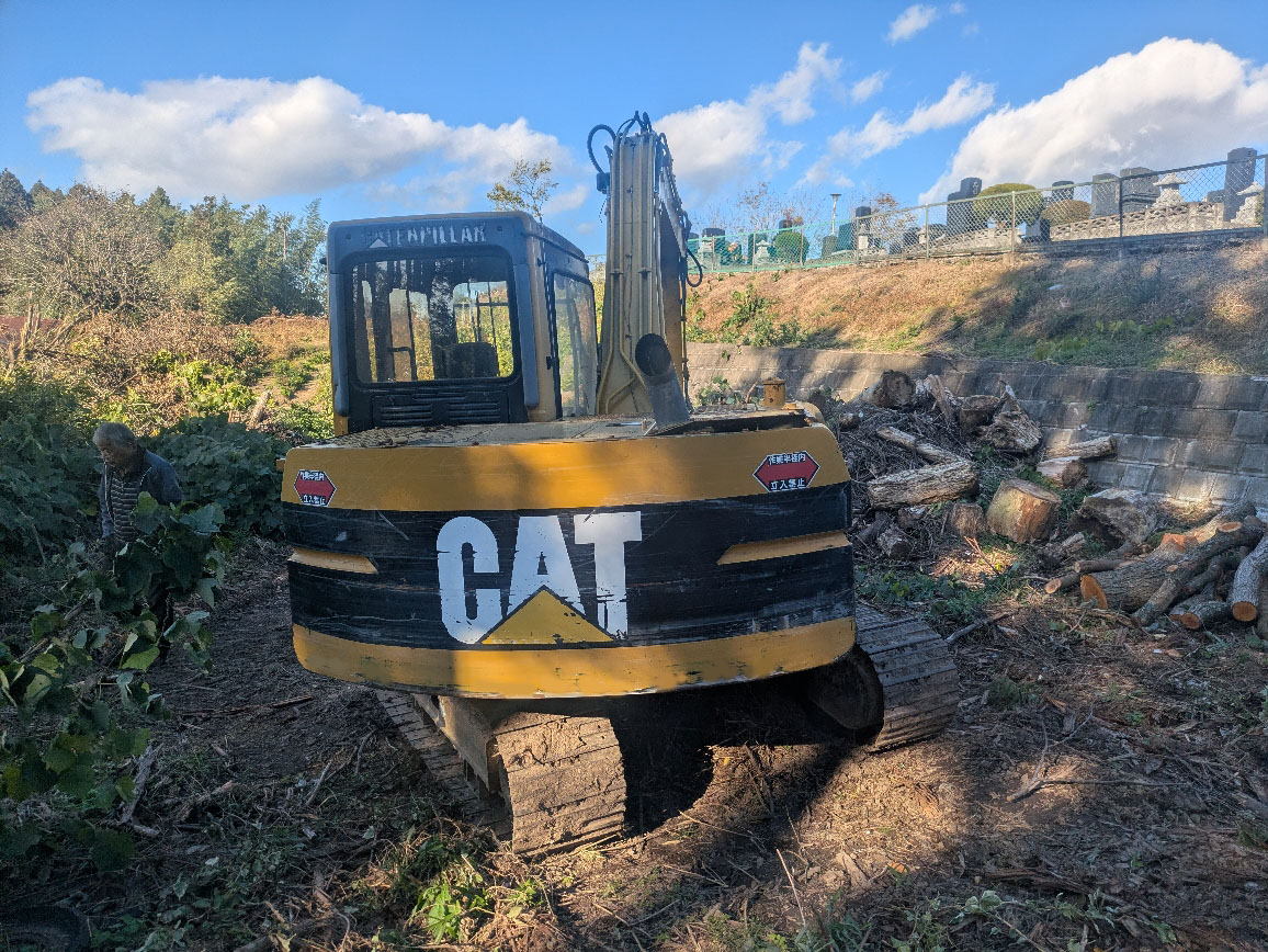 CAT 油圧ショベル 307の買取写真4