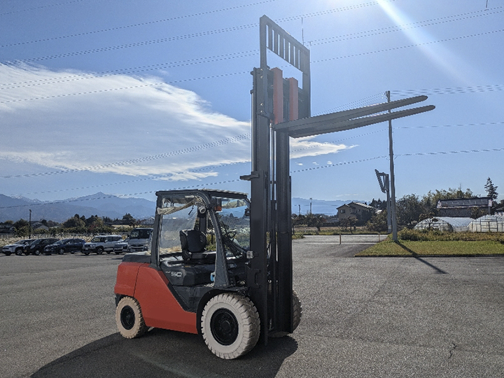 トヨタ フォークリフト 平成30年式 8FD50の買取写真