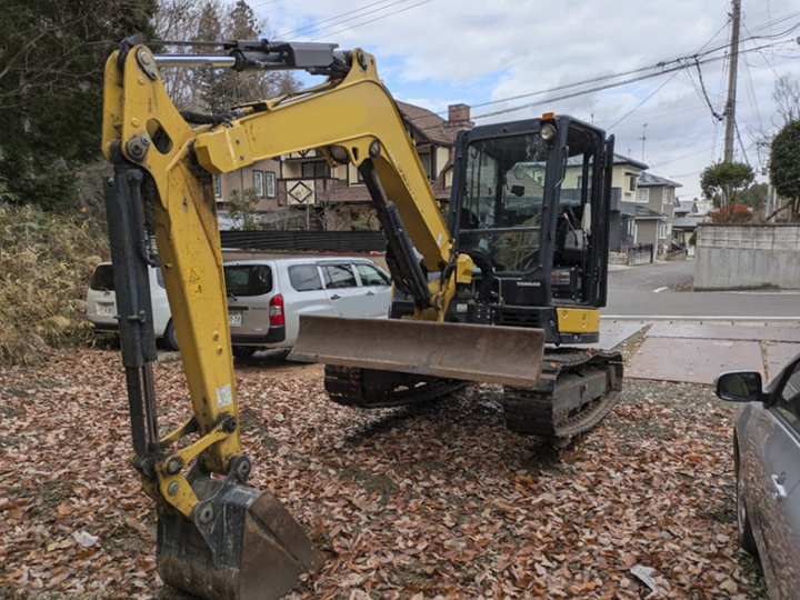 ヤンマー 油圧ショベル 平成30年式 VIO45-6Aの買取写真