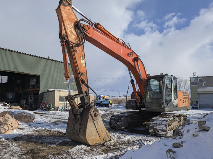 日立 油圧ショベル ZX210K-3の買取写真