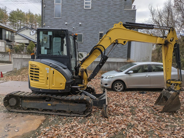 ヤンマー 油圧ショベル VIO45-6Aの買取写真4