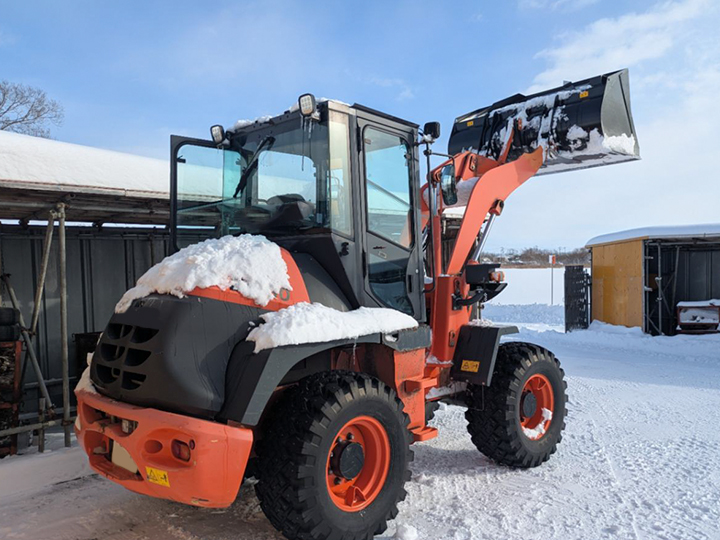 タイヤショベル（ZW80-5B）の買取実績｜hokkaido｜トラックファイブ