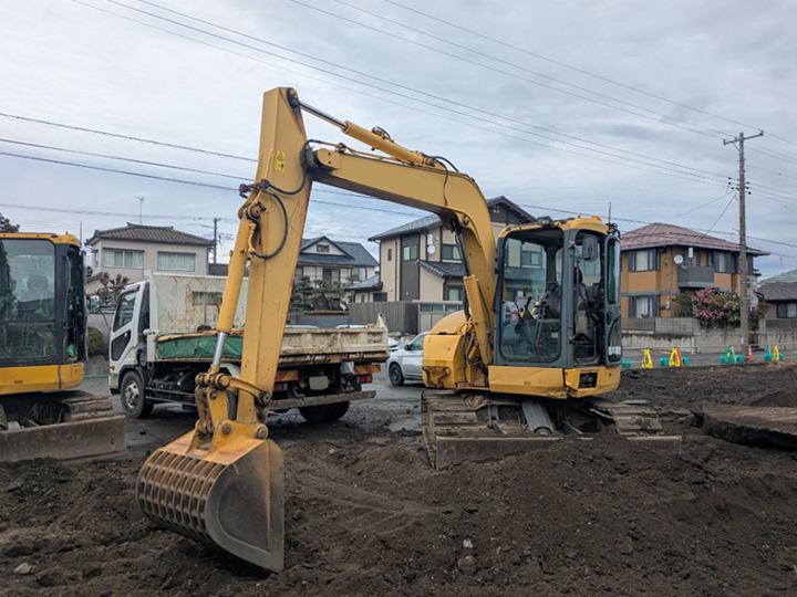 コマツ バックホー PC78US-8の買取写真