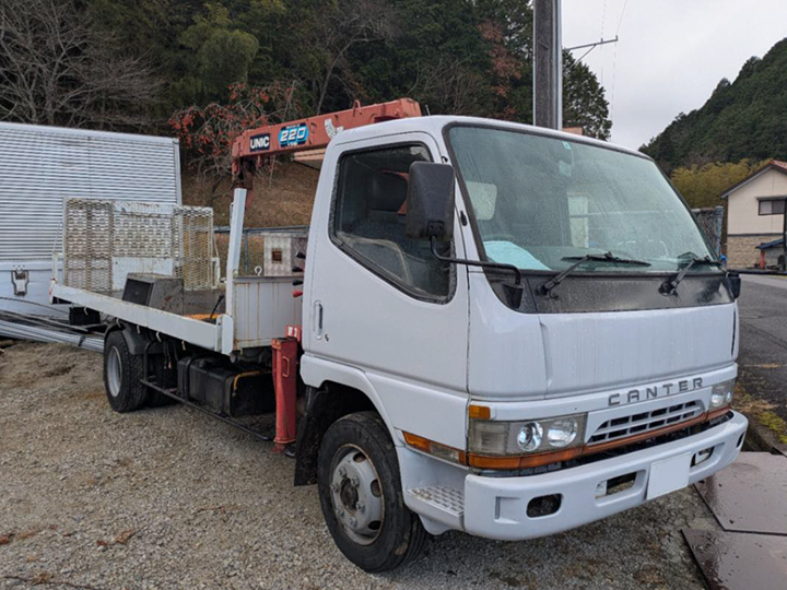 三菱ふそう キャンター 平成8年式 KC-FE658Fの買取写真