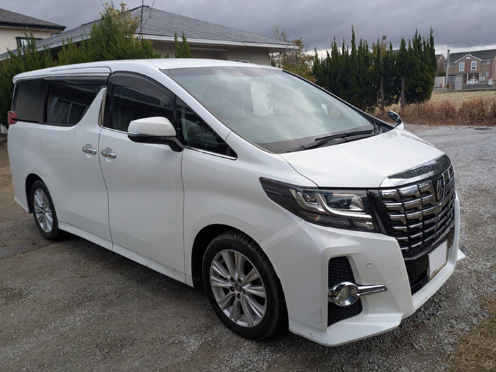 トヨタ アルファード 平成28年式 DBA-AGH30Wの買取写真