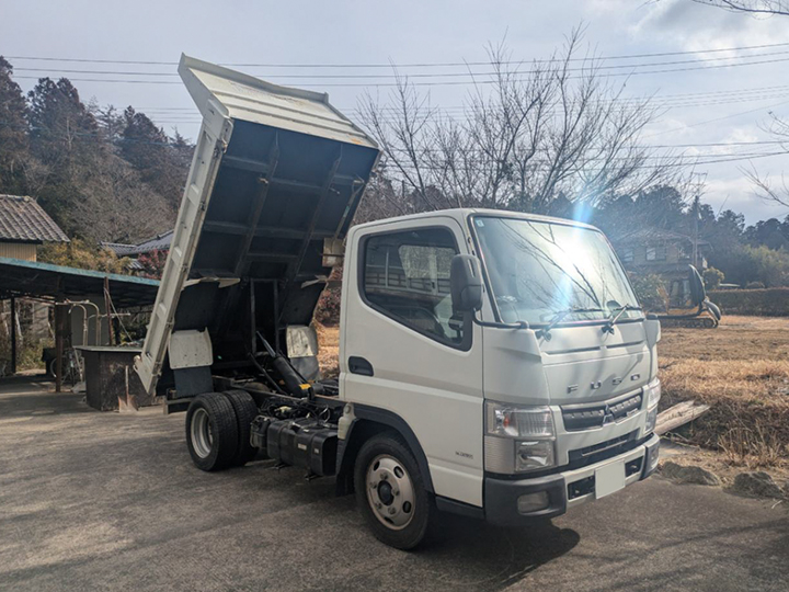 三菱ふそう キャンター 平成25年式 TKG-FBA30の買取写真