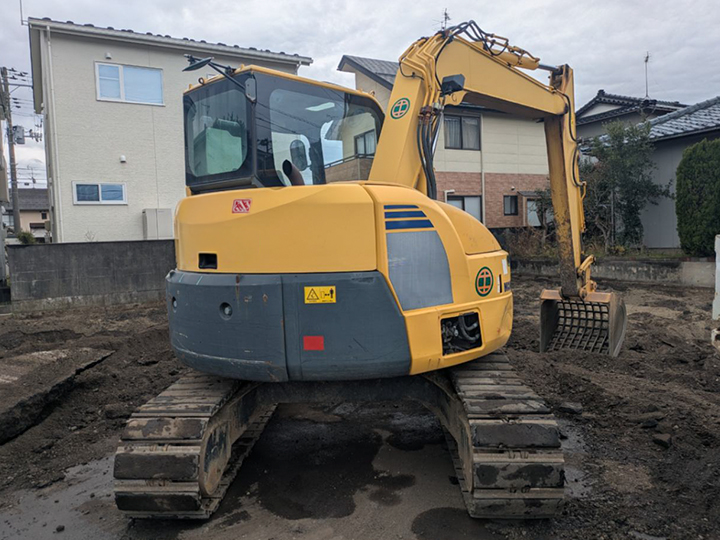 コマツ バックホー PC78US-8の買取写真3