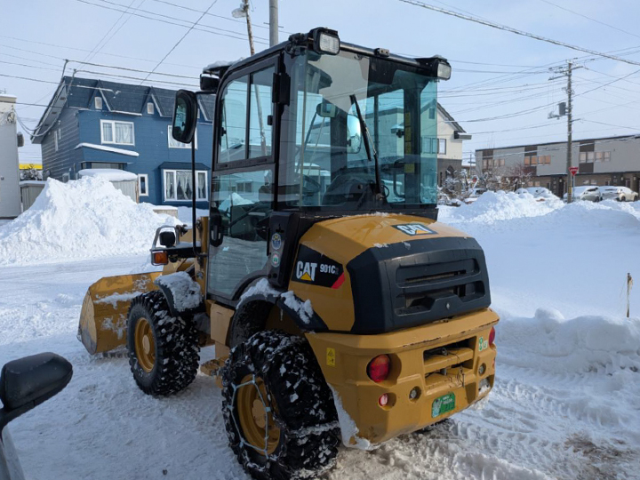 CAT タイヤショベル 901C2の買取写真3