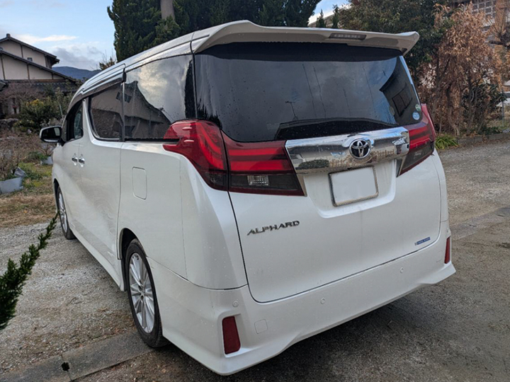 トヨタ アルファード DBA-AGH30Wの買取写真3