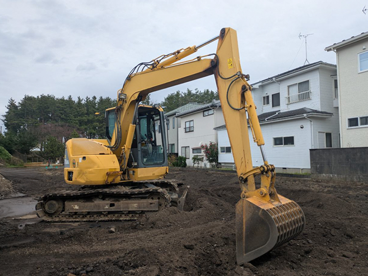 コマツ バックホー PC78US-8の買取写真4