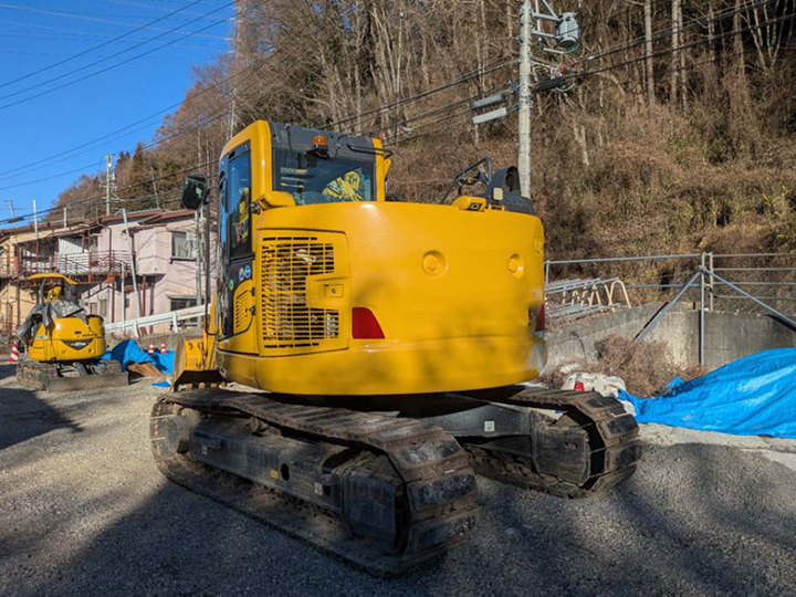 コマツ 油圧ショベル PC138US-11の買取写真4