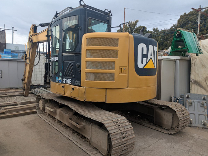 CAT 油圧ショベル 314ELCRの買取写真4