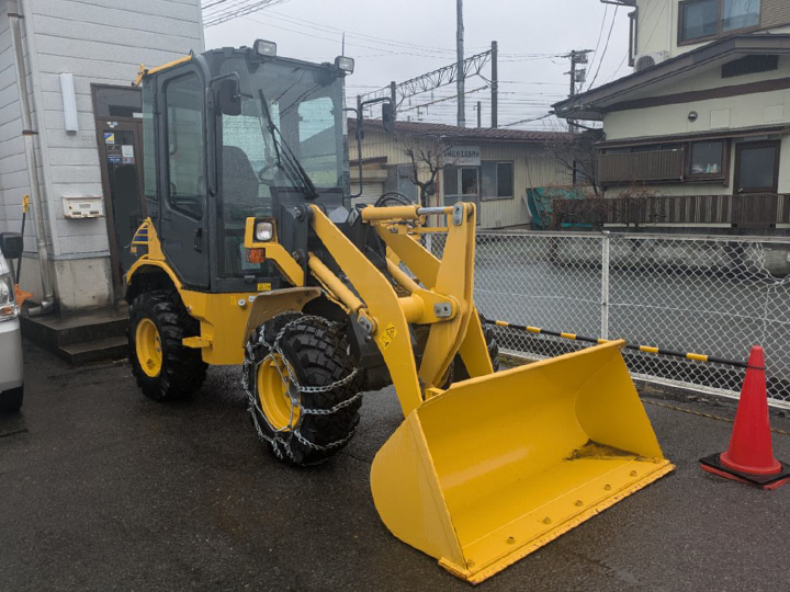 コマツ ホイールローダー 平成30年式 WA30-6E0の買取写真