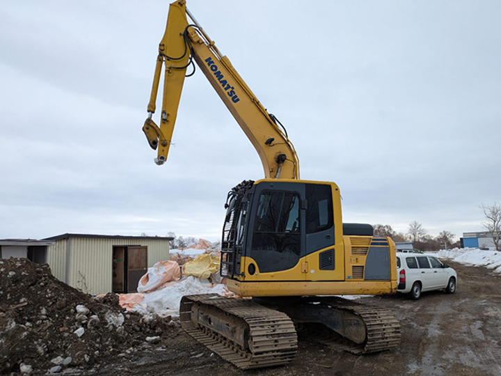 コマツ 油圧ショベル PC120-8の買取写真2
