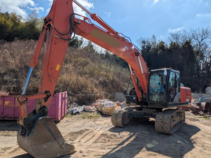 日立 油圧ショベル ZX200-6の買取写真1