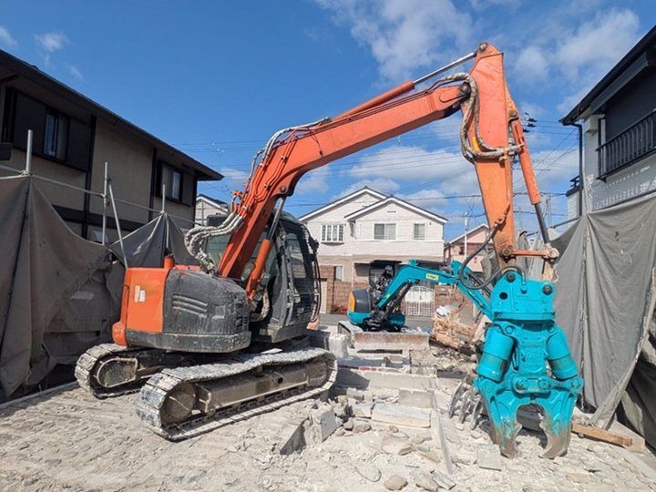 日立 油圧ショベル ZX75USK-5Bの買取写真1