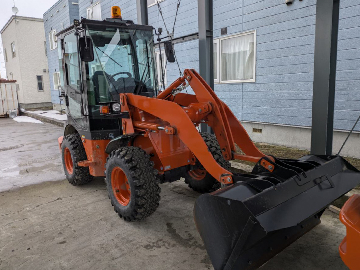 日立 ホイールローダー 令和4年式 ZW30-5Bの買取写真