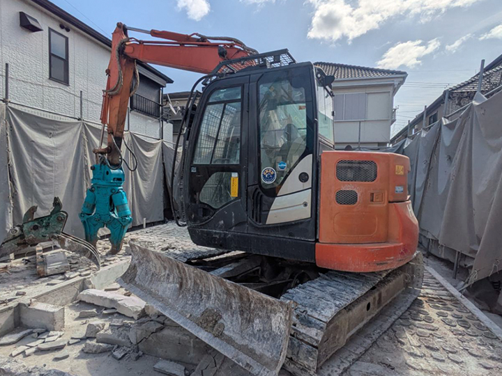 日立 油圧ショベル ZX75USK-5Bの買取写真3