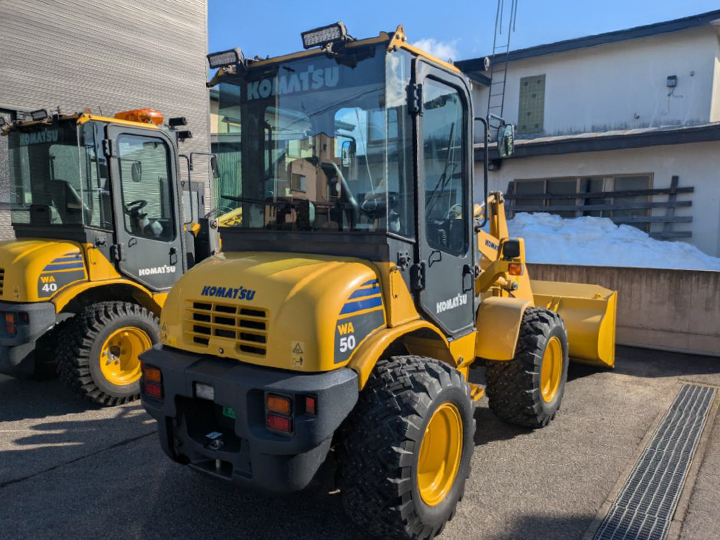 コマツ ユンボ WA50-6の買取写真3