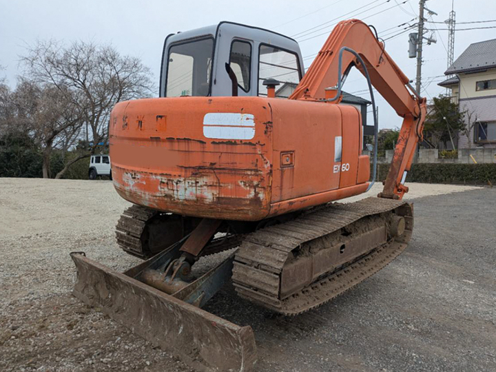 日立 油圧ショベル EX60-5の買取写真3