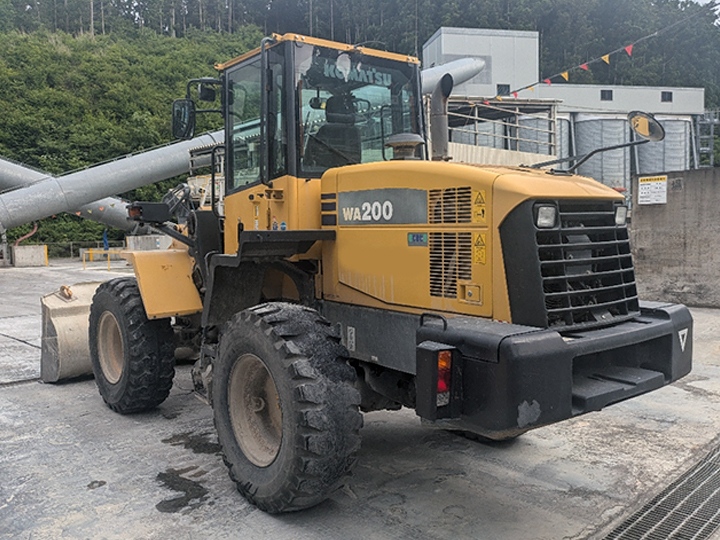 コマツ ホイルローダー WA200-6の買取写真3