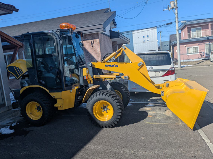 コマツ ホイールローダー WA40-8の買取写真4