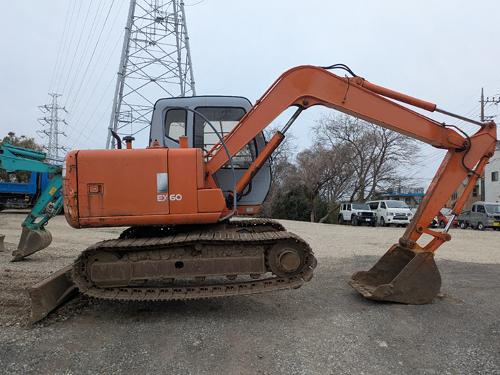 日立 油圧ショベル EX60-5の買取写真4