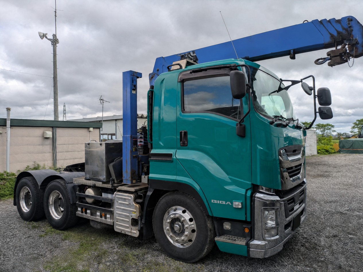 いすゞ ギガ 平成30年式 QKG-EXY52BJの買取写真