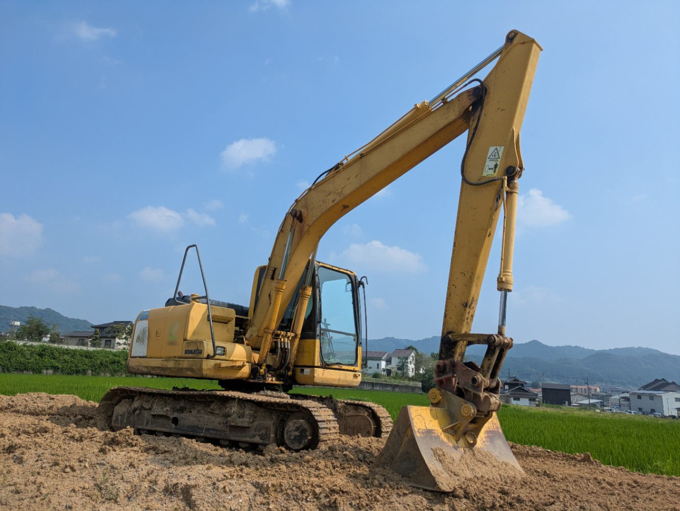 コマツ 油圧ショベル PC120-8の買取写真2